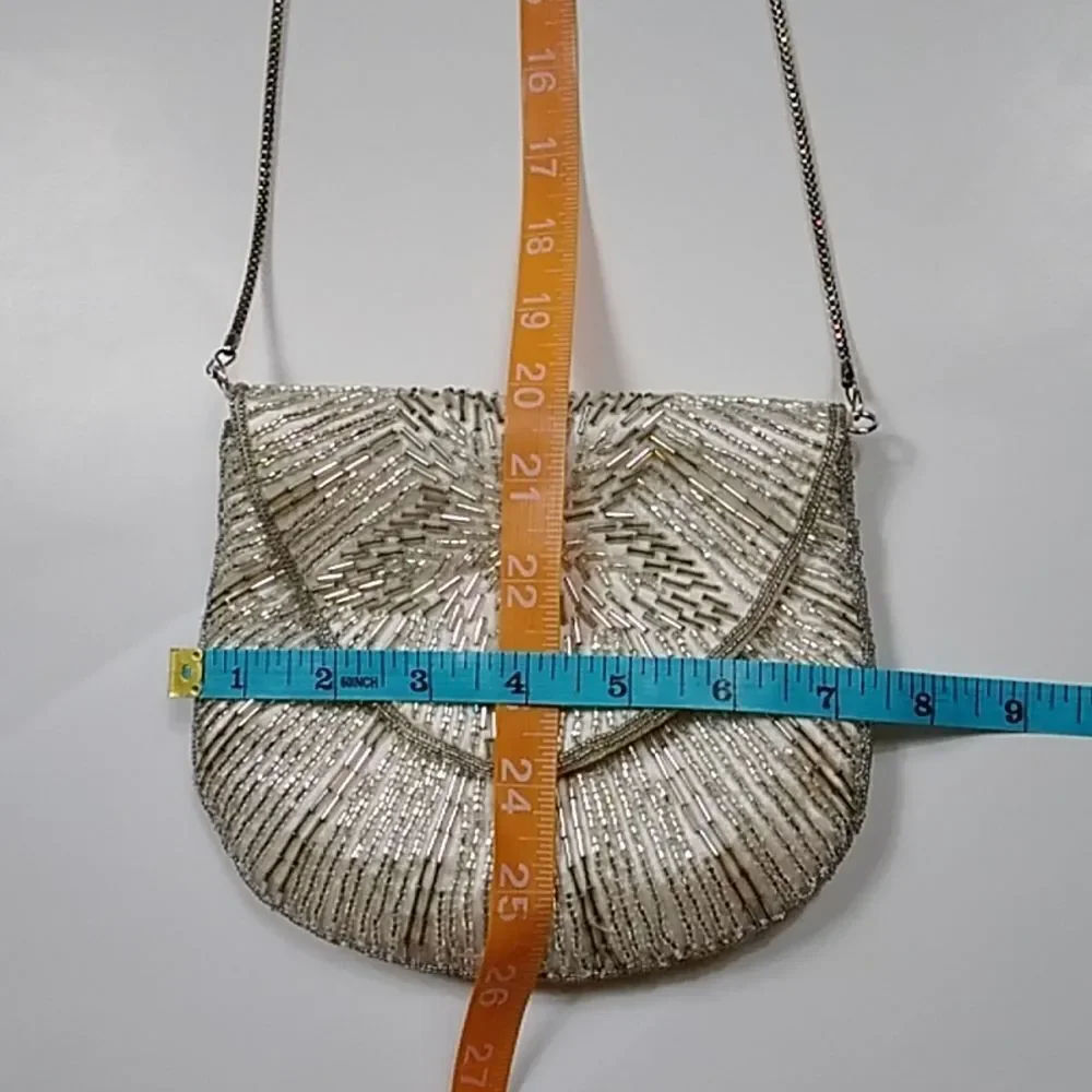 Vintage Melissa Sclusively For Fashion Bag Imports TM Mini Women Sequins Purse